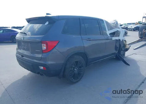 2019 Honda Passport Sport from USA, damaged, VIN 5FNYF7H23KB000613